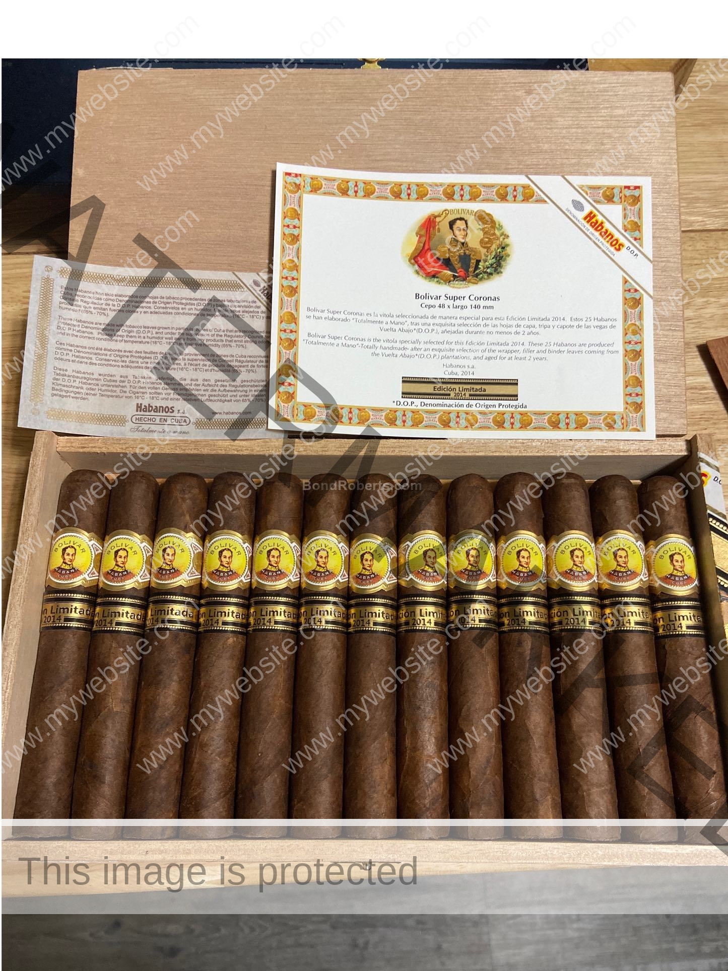 Buy bolivar super corona 2014 Buy bolivar super corona 2014
